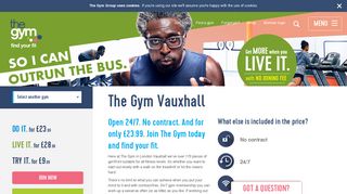 24 Hour Gyms in Vauxhall | The Gym Group