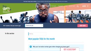 FAQs | Help & Support | 24 Hour Gym | The Gym Group