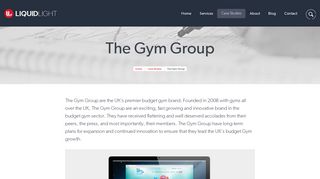 The Gym Group - Liquid Light