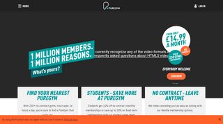 PureGym: Low-Cost 24 Hour Gym Memberships | No Contract