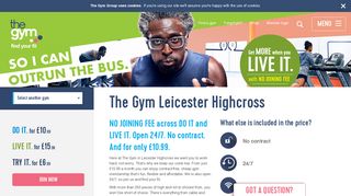 Leicester Highcross - The Gym Group