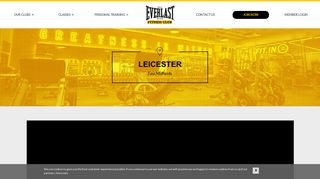 Everlast Fitness Clubs > Clubs > Leicester