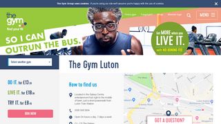 Luton - 24 Hour Gyms in Luton | The Gym Group