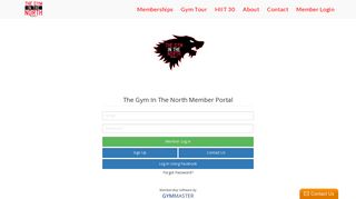 Member Login – The Gym In The North