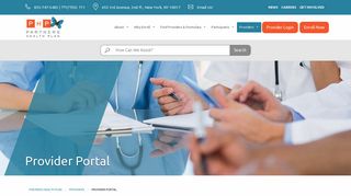 Provider Portal | Partners Health Plan