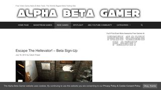 Escape The Hellevator! – Beta Sign-Up | Alpha Beta Gamer