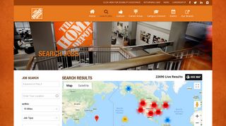 The Home Depot Jobs Search | Home Depot Career Search | Find ...