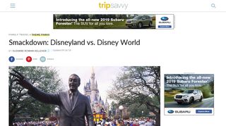 Disneyland vs. Disney World: Smackdown Disney Parks - TripSavvy