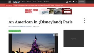 An American in (Disneyland) Paris | Lifestyles - Travel | nwitimes.com