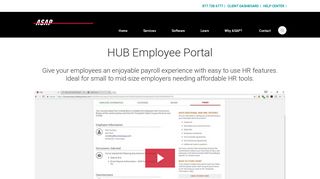 HUB Employee Portal | ASAP Accounting & Payroll, Inc