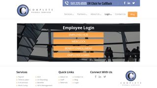 Employee Login - Complete Payroll Services