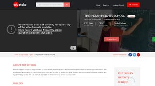 THE INDIAN HEIGHTS SCHOOL, Sector 22,Dwarka, Delhi - Edustoke