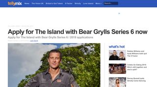 Apply for The Island with Bear Grylls Series 6 now | The Island 2019 ...