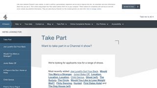 Take Part | Channel 4