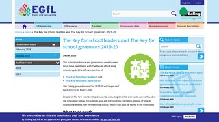 The Key for school leaders and The Key for school governors 2019-20 ...