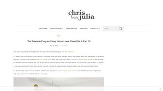 The Rewards Program Every Home Lover Should Be A Part Of - Chris ...
