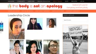 Leadership Circle - The Body Is Not An Apology