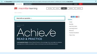 Achieve Read & Practice - Macmillan Learning
