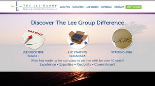 The Lee Group: Search and Staffing Professionals - Jobs in Eastern ...