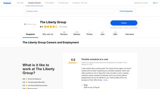 The Liberty Group Careers and Employment | Indeed.com