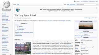The Long Eaton School - Wikipedia