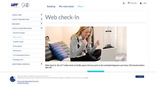 Web check-in | Online check-in - LOT Polish Airlines