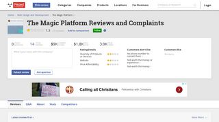 14 The Magic Platform Reviews and Complaints @ Pissed Consumer