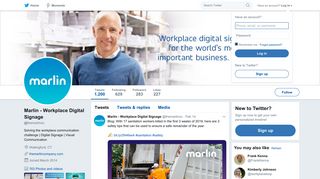 Marlin - Workplace Digital Signage (@themarlinco) | Twitter