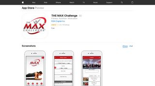 THE MAX Challenge on the App Store - iTunes - Apple