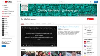 The MENTOR Network - YouTube