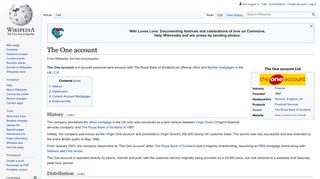 The One account - Wikipedia