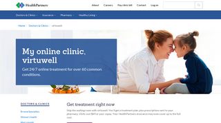 My 24/7 online clinic – virtuwell | HealthPartners