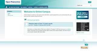 Online Campus - Open Polytechnic