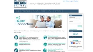 MyHealthConnection Home