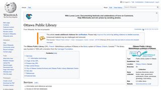 Ottawa Public Library - Wikipedia