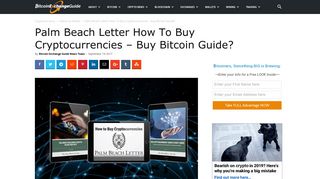 Palm Beach Letter How To Buy Cryptocurrencies Review - Buy Bitcoin ...