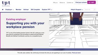 Existing Employer Workplace Pensions | TPT Retirement Solutions