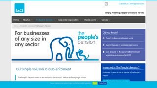 B&CE Pension - The People's Pension