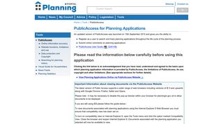 PublicAccess for Planning Applications | Planning Portal - Planning NI