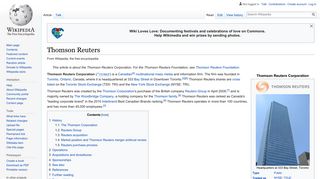 Thomson Reuters - Wikipedia