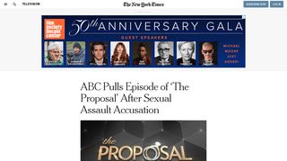 ABC Pulls Episode of 'The Proposal' After Sexual Assault Accusation ...