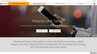 Mastercard Send™ - Platform for You to Send Money Online