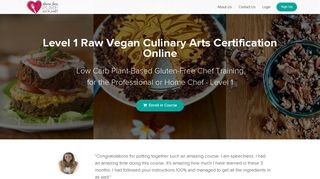 Raw Vegan Culinary Chef Certification | Pure Joy Culinary Academy