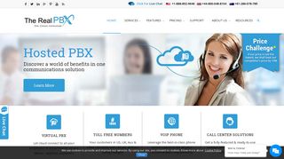 The Real PBX: Hosted PBX, Toll-Free & Cloud Phone Provider