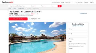 The Retreat at College Station Apartments - College Station, TX 77840