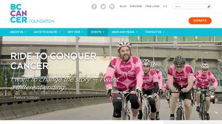 Ride to Conquer Cancer | BC Cancer Foundation