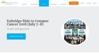 JGH Foundation: Enbridge Ride to Conquer Cancer 2018 (July 7-8)