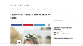 6 Best Wedding Subscription Boxes For Brides and Grooms