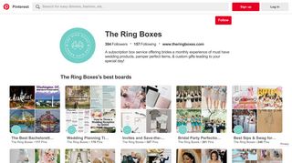 The Ring Boxes (theringboxes) on Pinterest