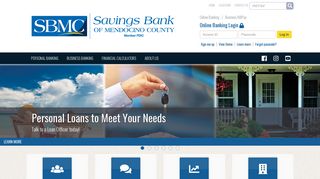 Welcome to Savings Bank of Mendocino County